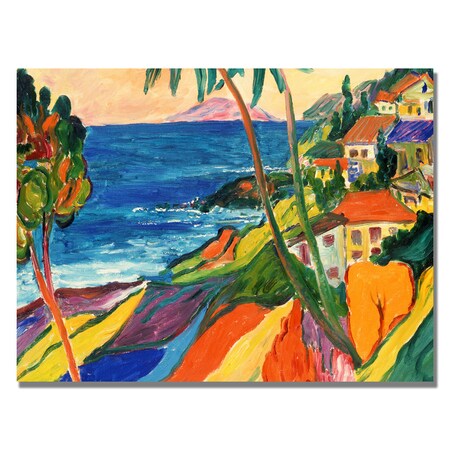 Manor Shadian 'Mapli Maui' Canvas Art,18x24